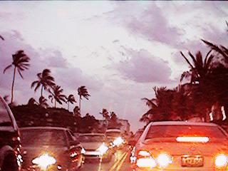 Sunset at S Ocean Drive